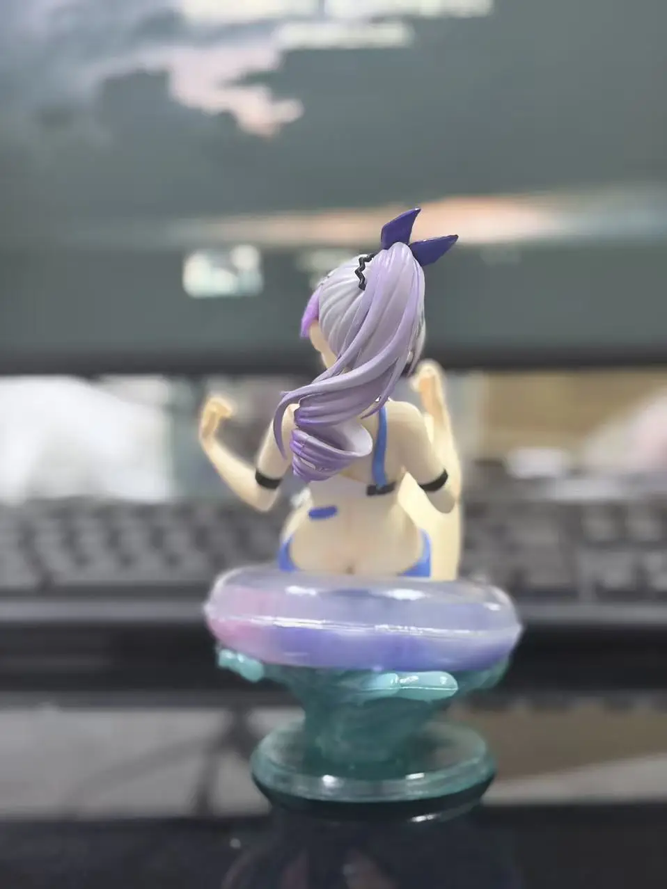 Фото Фигурка Silver Wolf Anime GK Model: модная игрушка, статуэтка, сувенир, украшение для стола, подарок на день рождения, популярный товар №4
