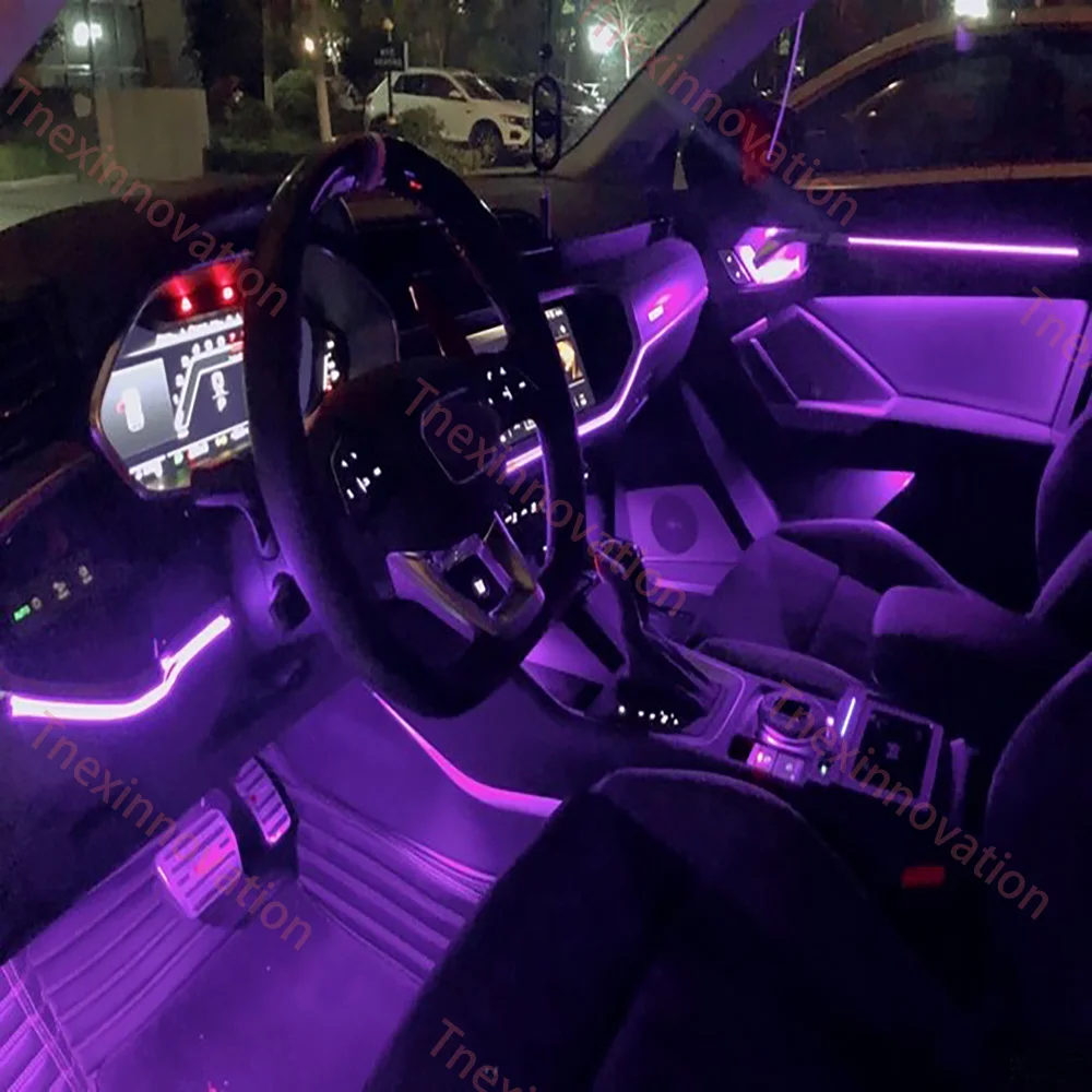 Для Audi 2019-2023 Q3 30-цветный окружающий свет (стандартный С четырехколесным приводом)