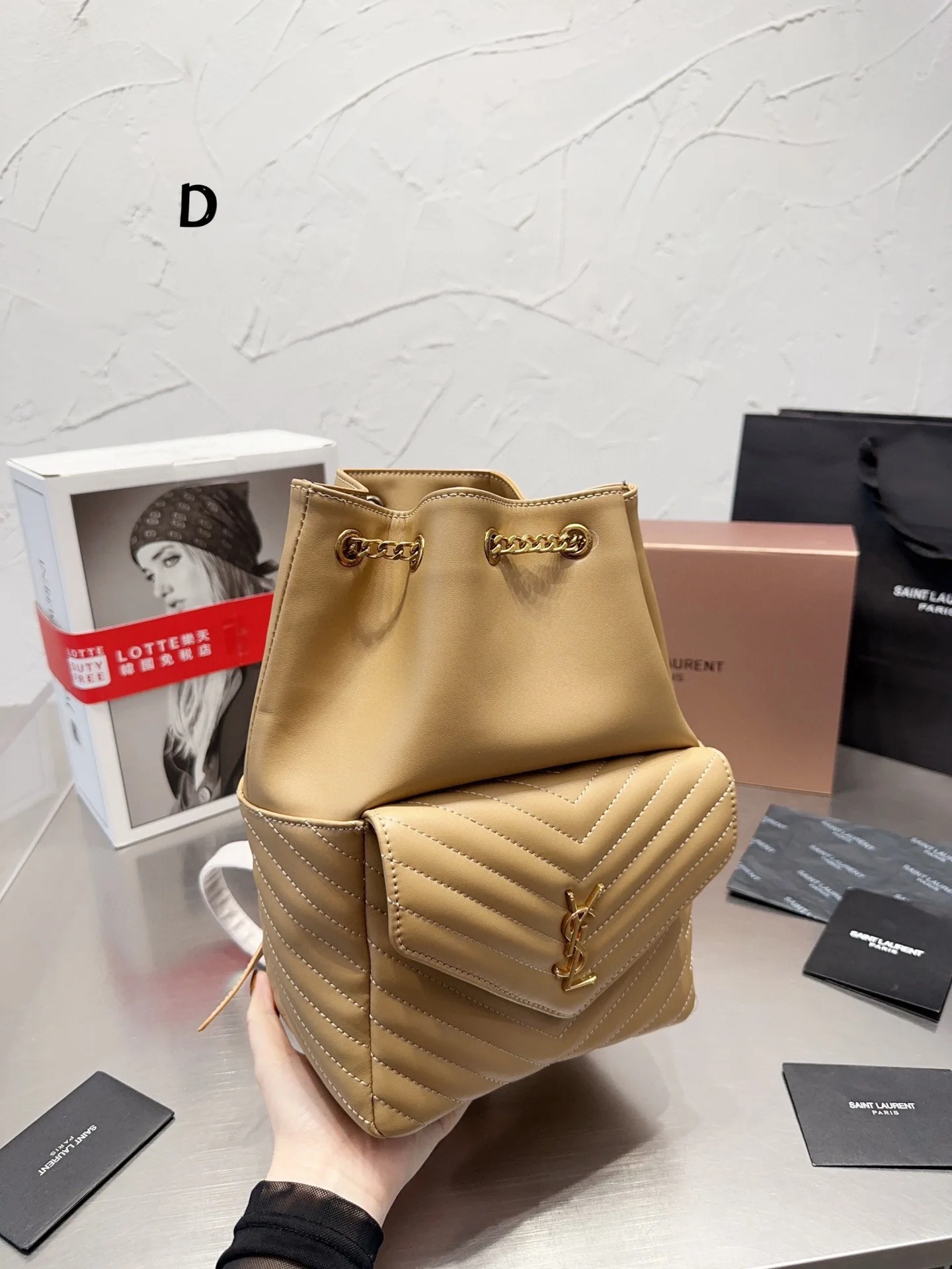 точная копия 1:1 В Стиле YSL SAINT LAURENT КошелеК На Сумка-меССенджер Подмышки Через