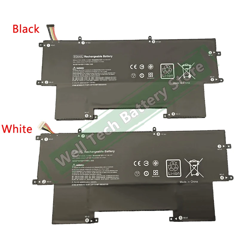 7 В 38 Втч EO04XL/B/W аккумулятор для ноутбука EliteBook Folio G1 V1C37EA V1C36EA V1C39EA V1C40EA V1C42EA V1C43EA W8Q05AW
