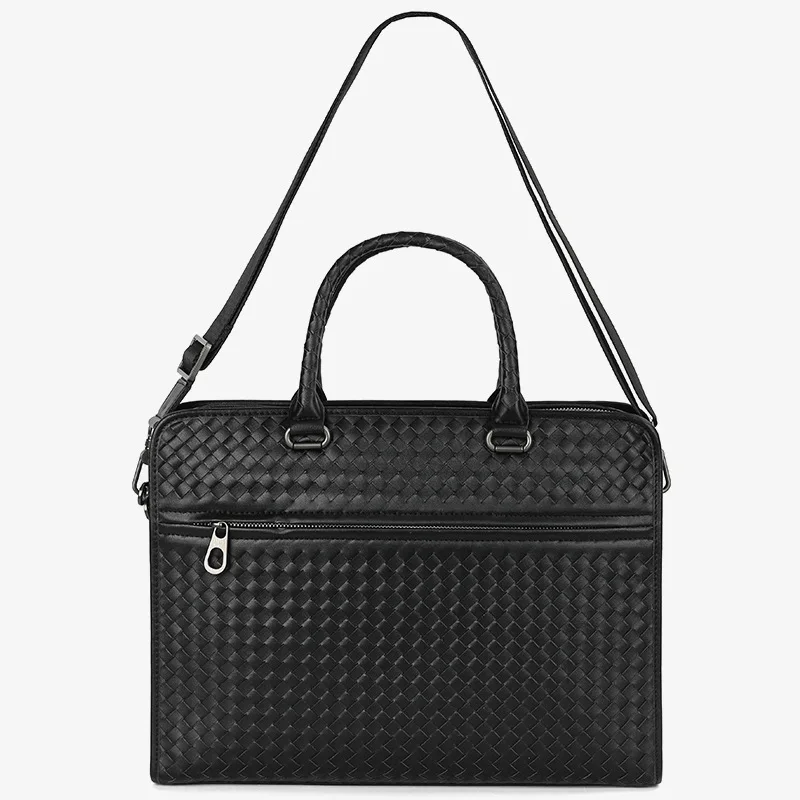 Bv Bottega Veneta Style Copy1:1 2024 Новая Плетеная Мужская Сумка Из Кожи Через Плечо