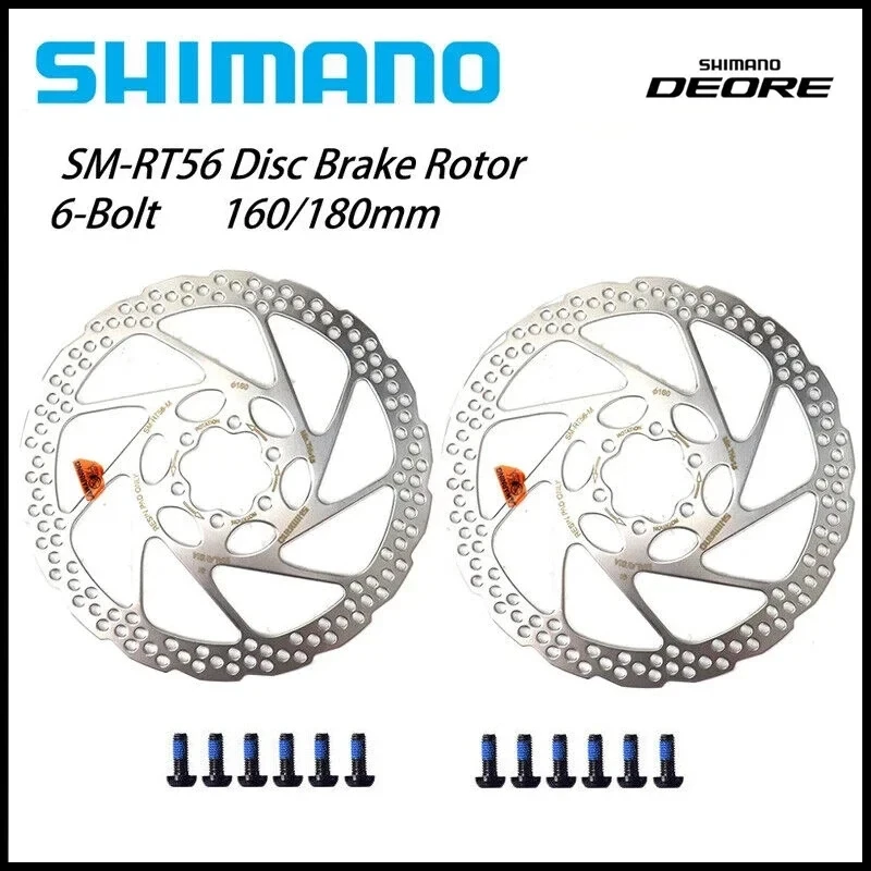 SHIMANO RT56 ротор 180 мм 160 мм