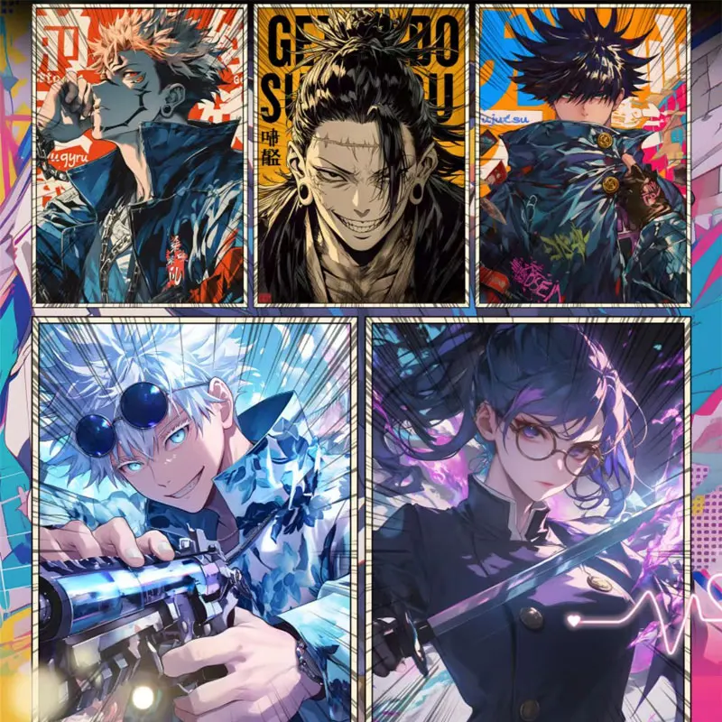 Оптовая продажа коллекция дзюдзюцу кайсен B5 карта Кошмар курчатого духа волна 5