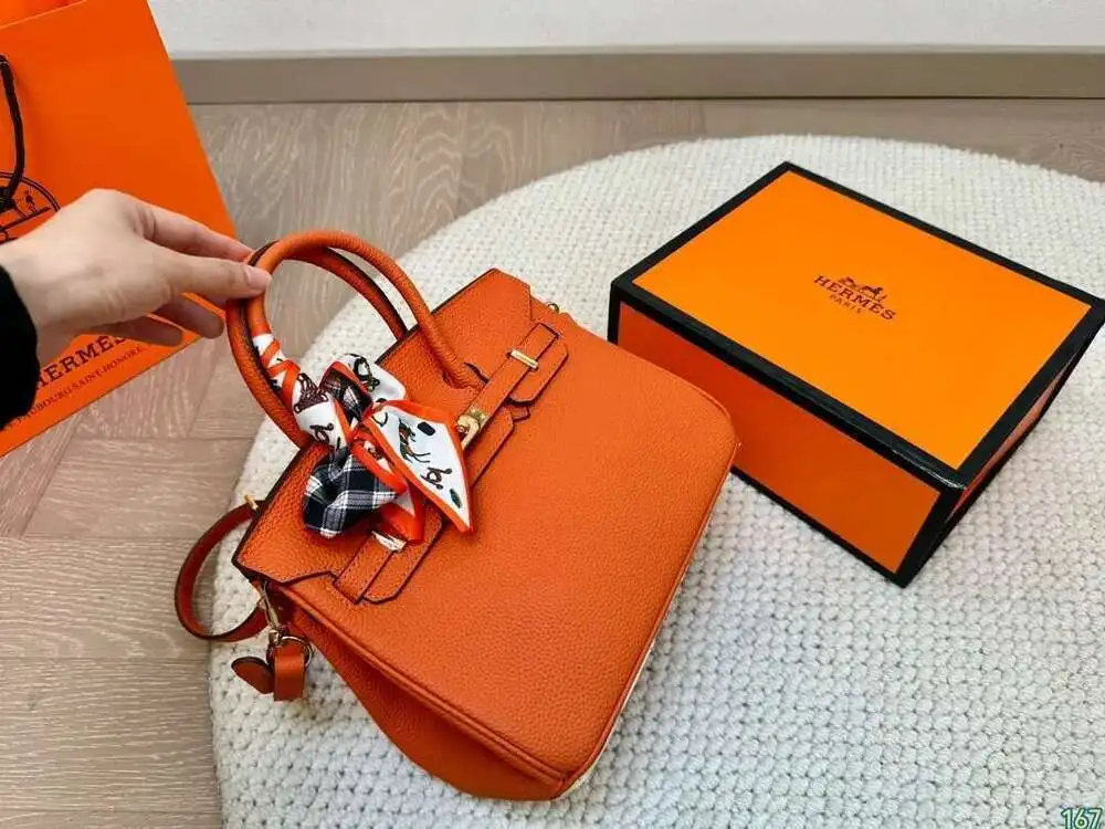 Копия В Стиле Hermes 1: 1 Перкин Платиновая Горизонтальный TexTure Женская Сумка 25cm