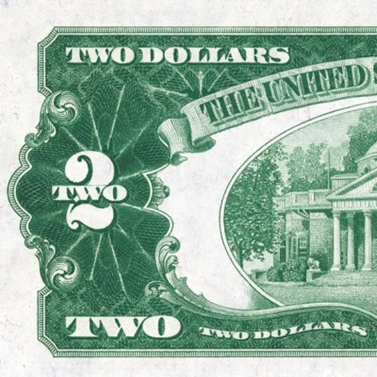 Банкнота США 2 доллара 1928 года копия арт. 19-8760 |