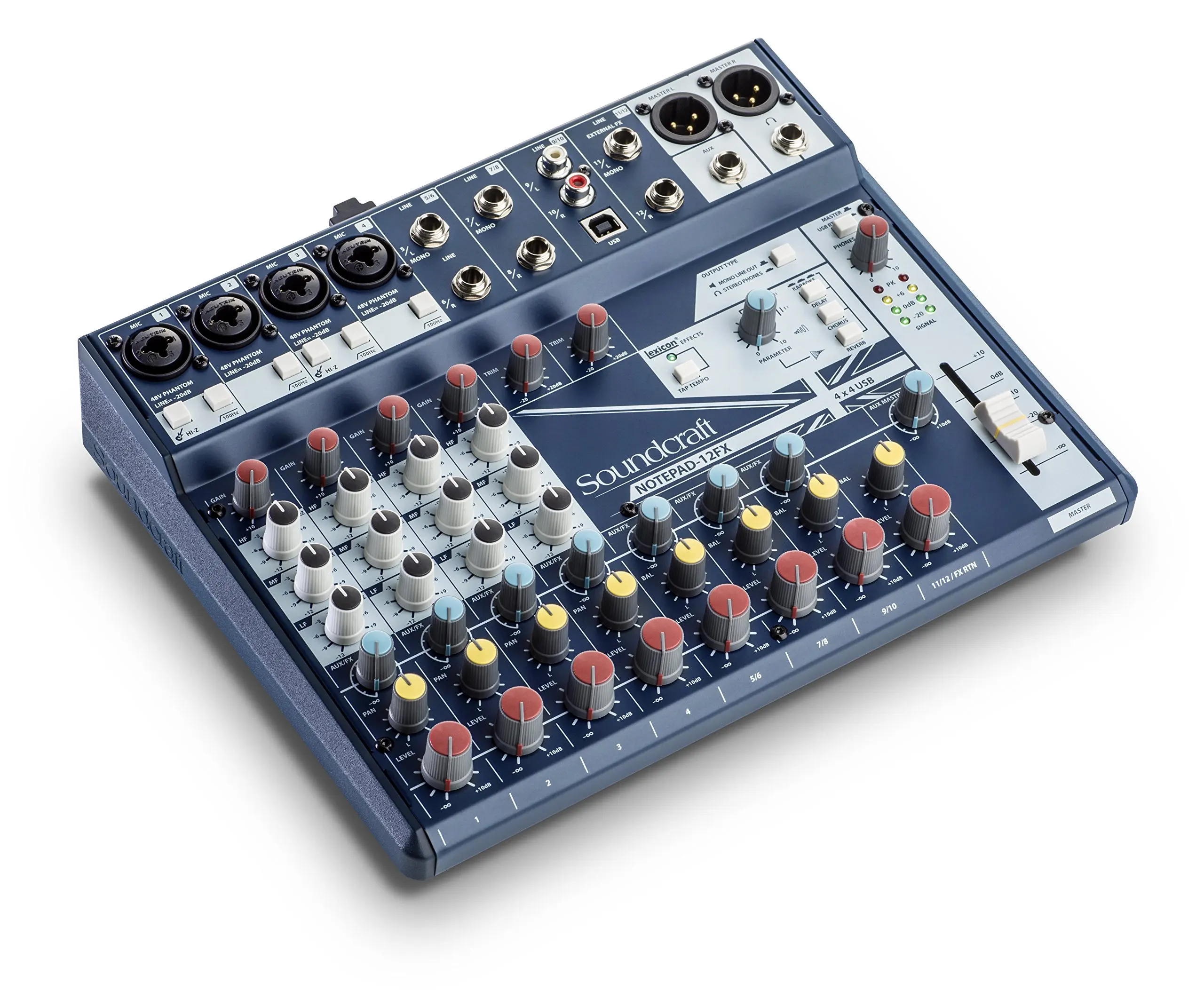 

HIGH QUALITY TT Soundcraft Notepad-12FX Mixer with Effects and USB