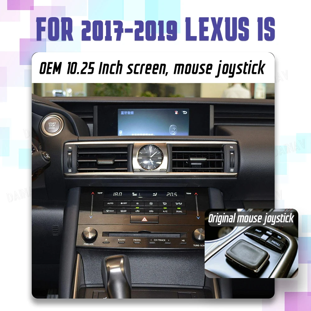

Linux Box для Lexus IS 250 300 350 2005-2014 годов, беспроводной Apple CarPlay, Android, обновление стерео, OEM-экран, мультимедийный плеер