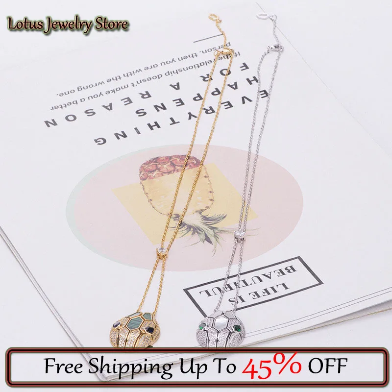 

Ожерелье серебряного цвета с головой змеи, модное ожерелье в форме змеи, Классическая цепочка до ключиц, Женская Роскошная Подарочная бижут...