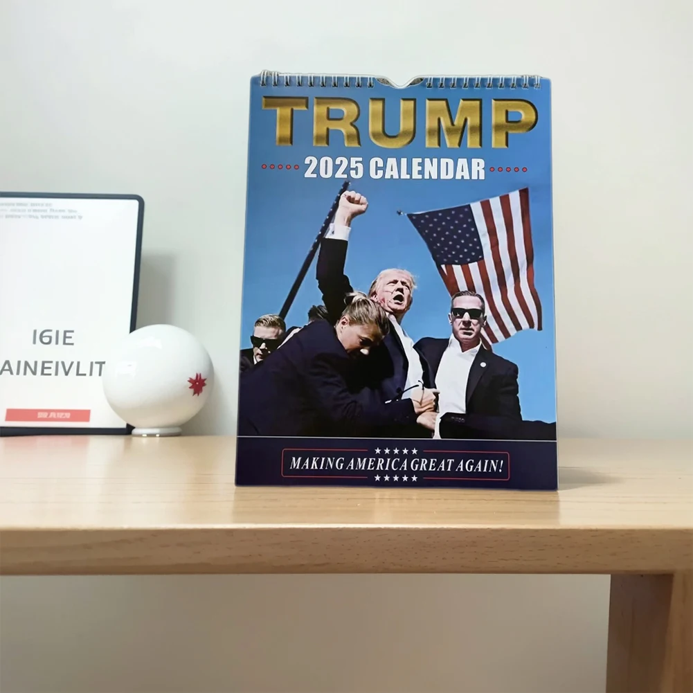 Настольный календарь Дональда Трампа на 2025 год Календарь съемок делает меня
