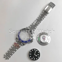 clean factory watch 116710 126710 gmt master super perfect quality install 3186 movement 904l steel mens chronograph