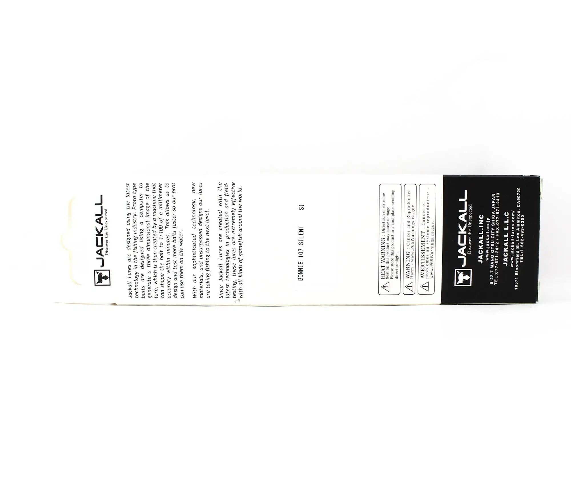 Бесшумная плавающая приманка Jackall Bonnie 107 UV Bone Lemon (9466)
