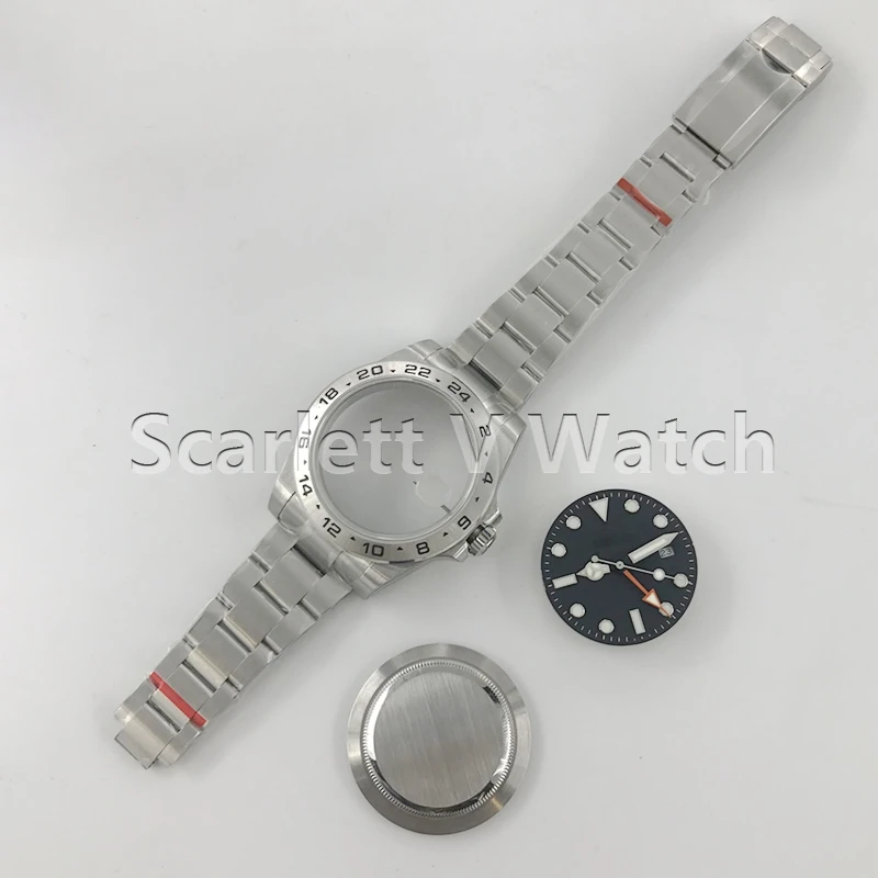

GM Factory latest version Explorer II 42mm 216570 Black 904L SS 1:1 Best Edition Black Dial on Bracelet A3186 CHS
