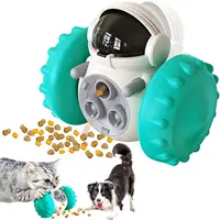 Pet Food Dispenser Dog Cat Tumbler Toys Treat Dispenser Slow Feeder Increases Small Medium Large Pet IQ Training Toys