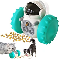 pet food dispenser dog cattumbler toys treat dispenser slow feeder increases small medium large pet iq training toys