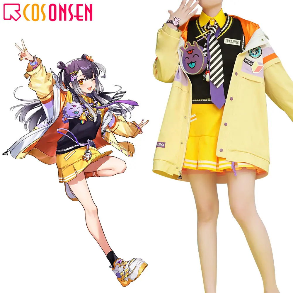 

Nijisanji Vtuber Umise Yotsuha Cosplay Costume COSPLAYONSEN Yotsuhapi Full Outfits Cosplay Costume Custom Made