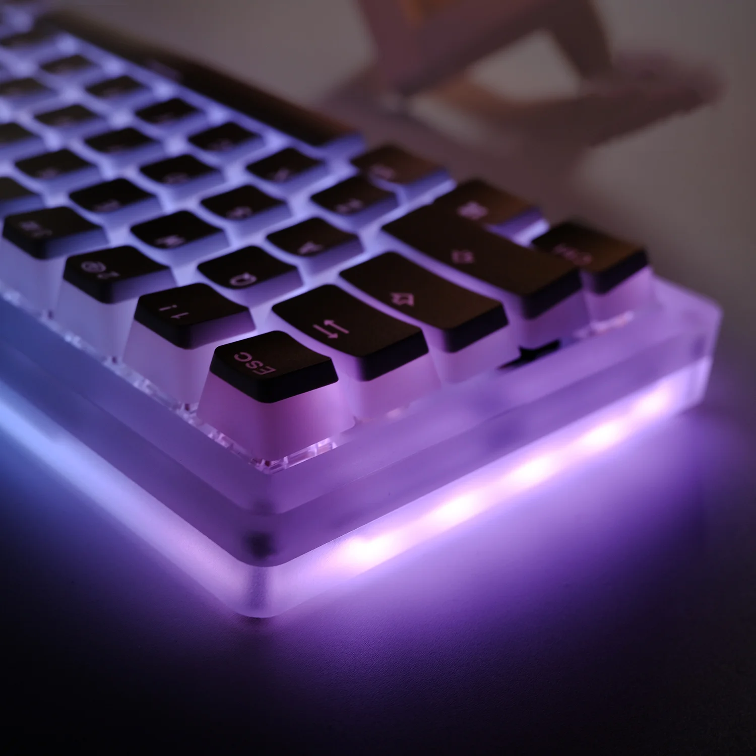 

OEM Profile PBT Keycaps 108 Keys Pudding Keycap For Cherry MX Switch Mechanical Keyboard kit RGB Gamer backlit Keyboards Switch