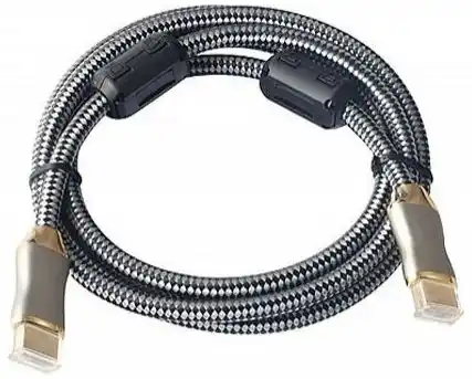 Кабель HDMI 1.8 метра с ферритовыми кольцами DVTech (СВ-303) PC/PS3/PS4/Switch/Wii U/Xbox 360/Xbox One