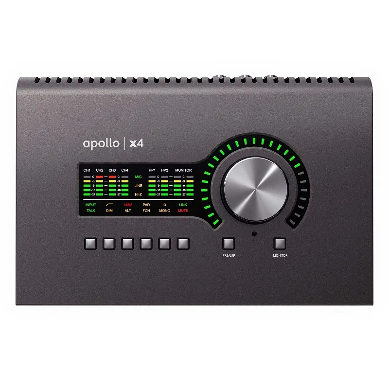 

(NEW DISCOUNT) Universal Audio Apollo x4 Heritage Edition 12x18 Thunderbolt 3 Audio Interface with UAD DSP