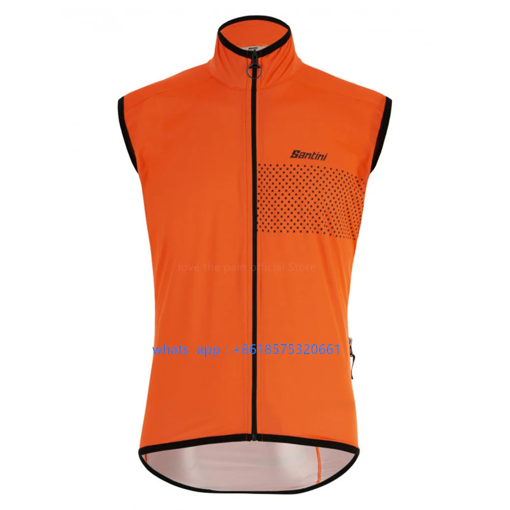 

Men's Breathable Cycling Vest Windproof Waterproof Gilet Outdoor Mountain Bike Sleeveless Cycling Jacket Light Bicycle Clothing