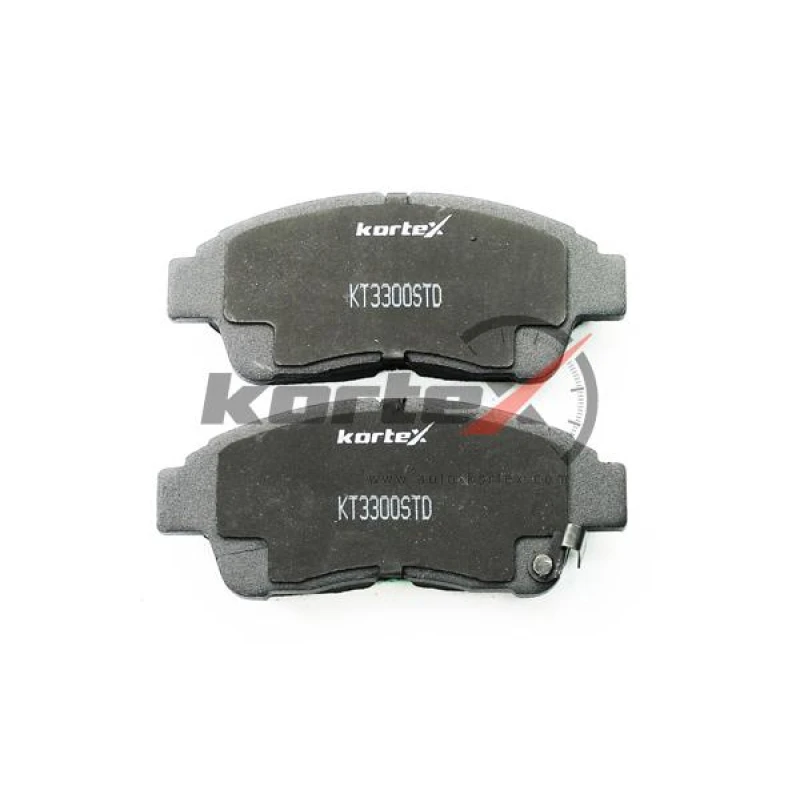 Колодки торм. TOYOTA CARINA (T19) -97COROLLA (E11) -02RAV4 -00 перед.к-т KT3300STD Kortex Передние тормозные