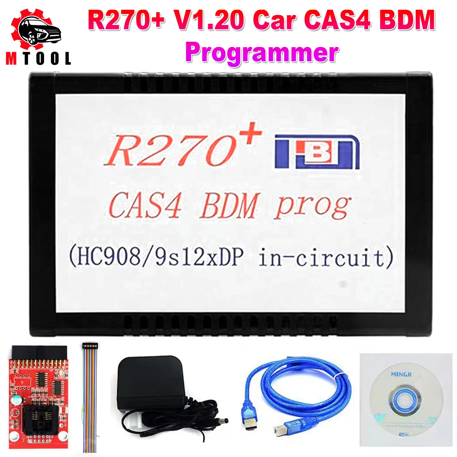 Фото R270+ V1.20 Автомобильный программатор CAS4 BDM для BMW 2001-2009 Автоматический программатор ключей Поддержка серии M35080 Workin с VVDI BIMTOOL Pro AK90 №2