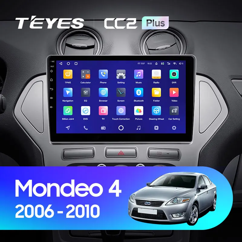 TEYES CC2L и CC2 Plus Штатная магнитола For Форд Мондео 4 Ford Mondeo 2006 - 2010 Android до 8-ЯДЕР 6 + 128ГБ