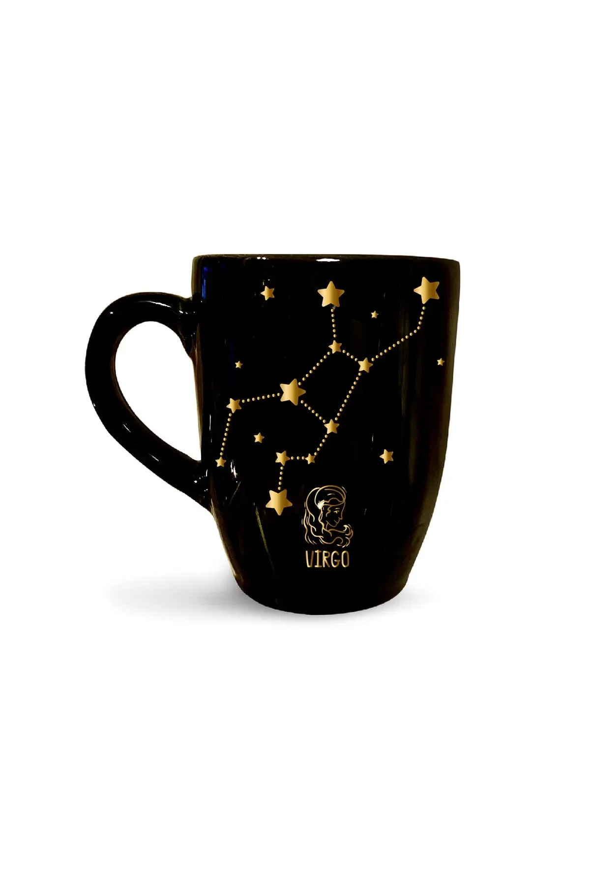 

Star Chart Virgo Black Cup, Sign Coffee Cup, Mug Cup, Coffee Cup, Horoscope, Star Map