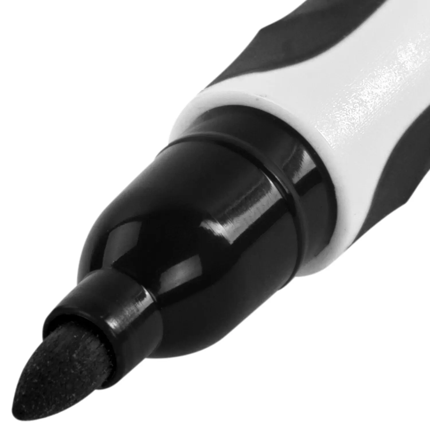 Маркер стираемый для белой доски ЧЕРНЫЙ BRAUBERG &quotSOFT LITE&quot 3 мм резиновая вставка