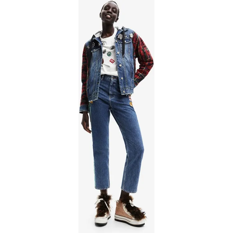Desigual Куртка, L, разноцветн