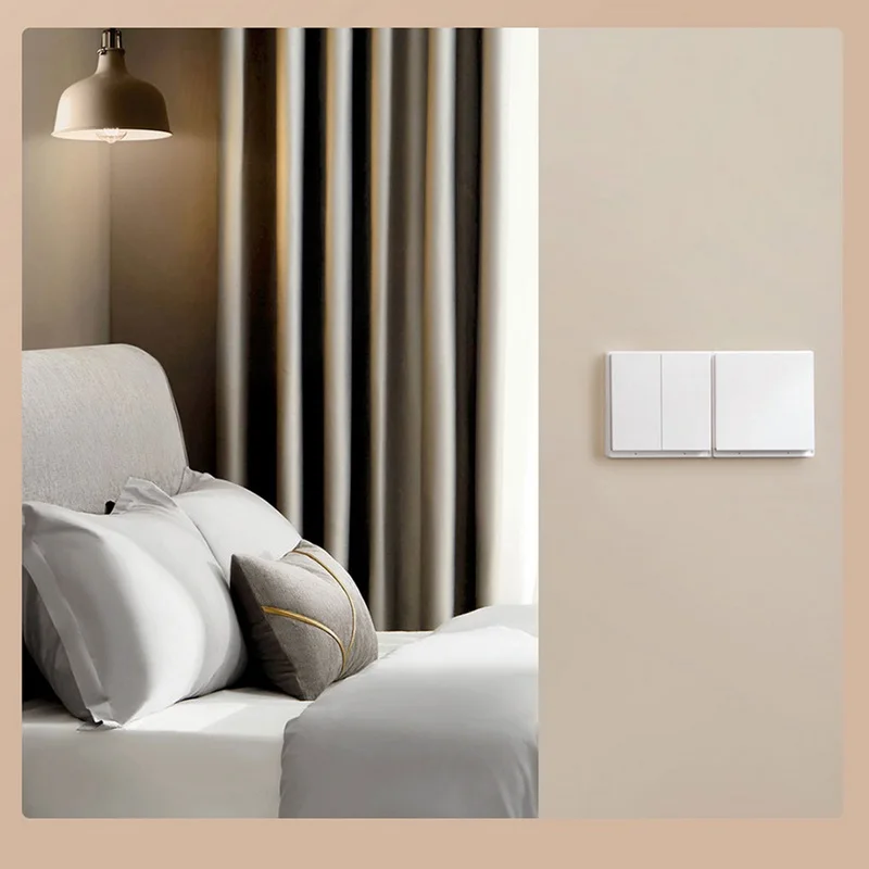 Умный настенный выключатель Aqara E1 D1 ZigBee 3 0 беспроводной для умного дома Mihome с