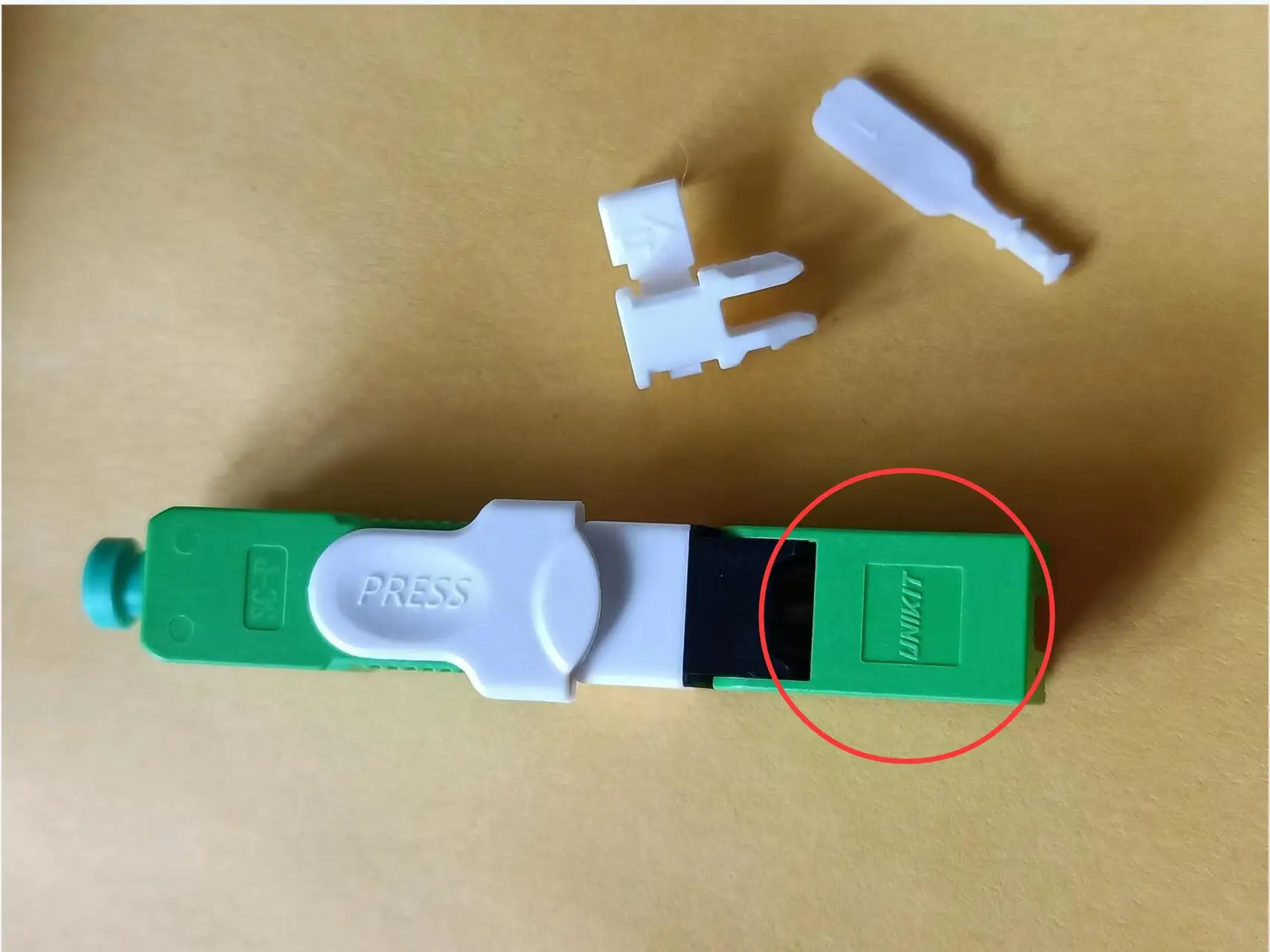 UNIKIT ESC250D SC/APC SC UPC оптоволоконный быстрый соединитель FTTH SC/UPC Одномодовый