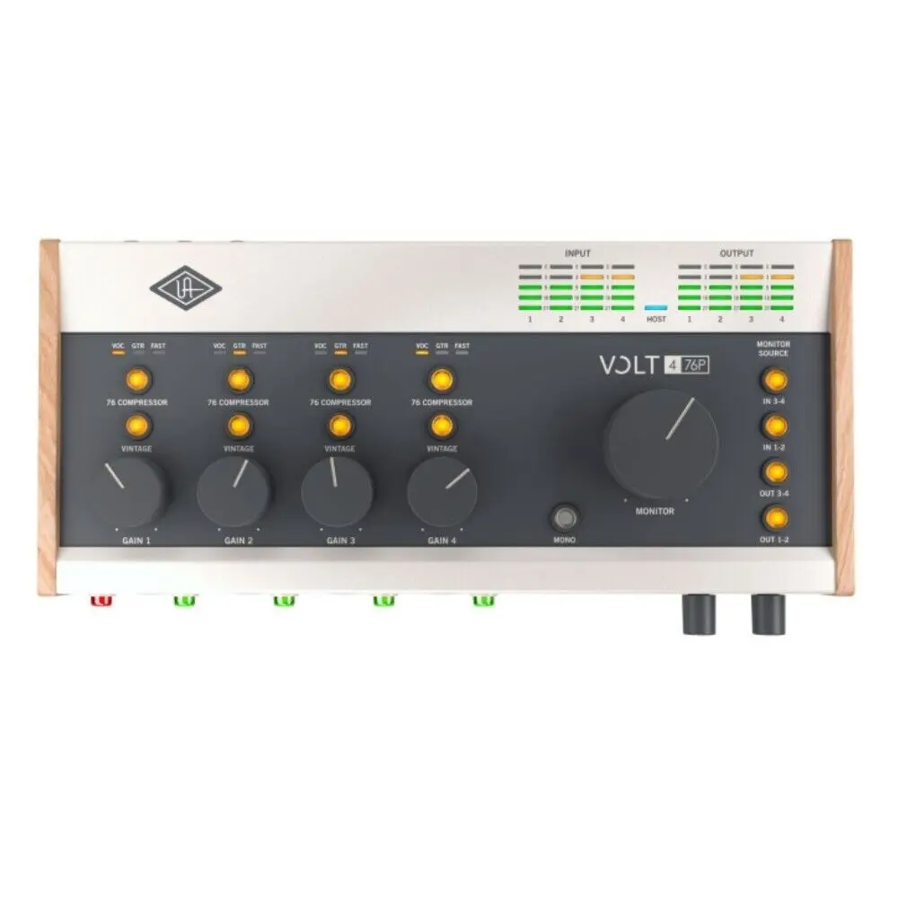 

(30% DISCOUNT) UNIVERSAL AUDIO VOLT 476P 4-in/4-out USB-C/MIDI Tube Emulation Audio Interface