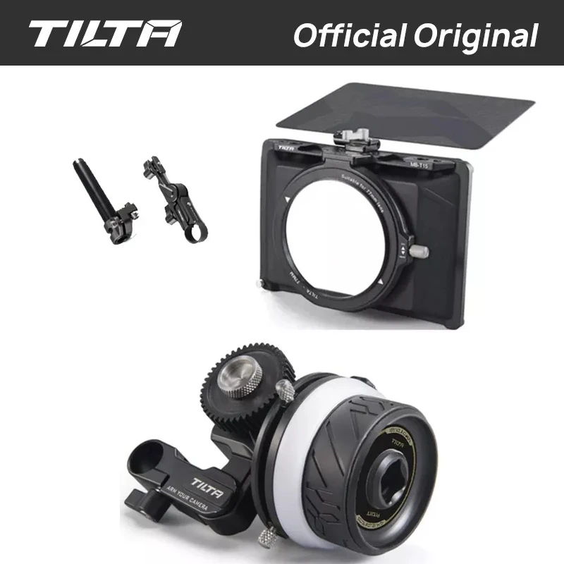 TILTA FF-T07 Pocket mini Follow Focus MB-T15 Mini Matte Box для SONY CANON BMPCC DSLR Camera Gimbal