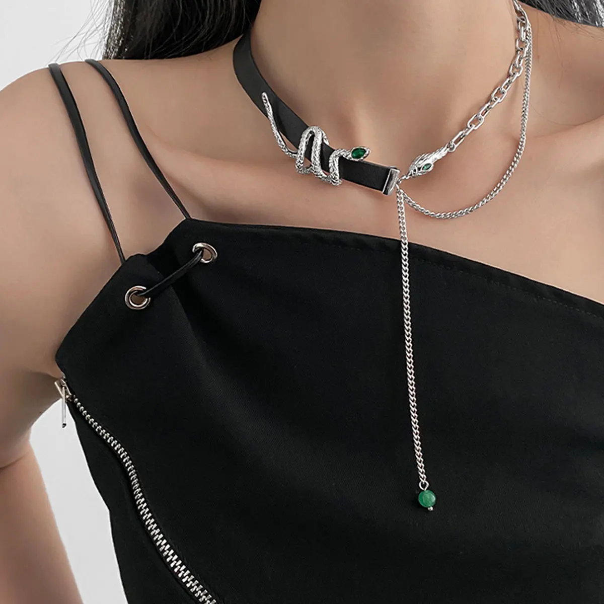 Акриловая смола прозрачная подвеска в виде сердца розы металлическая цепочка