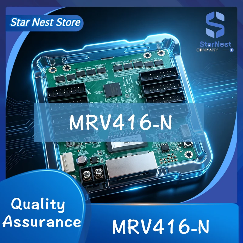 Контроллер Novastar MRV416-N для светодиодных видеостен, матричный контроллер RGB HBU75 для полноцветных LED-экранов, карта управления модулями (art.: 3920dbf41ccda) - 3920dbf41ccda