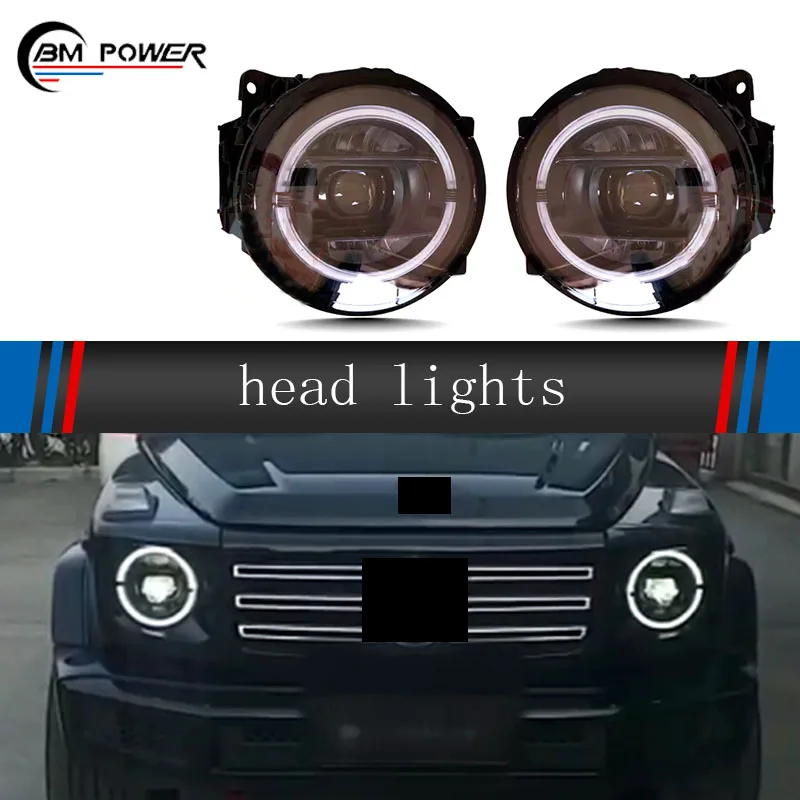 

G-CLASS W463A W464 G350 G63 G350 Upgrade Headlamps Lights headlight 2018 Year Car Automotive Parts Accessories