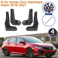 4x for honda civic hatchback hatch 20162021 accessories 2017 2018 2019 2020 mudguards splash guards mud flaps front rear fender