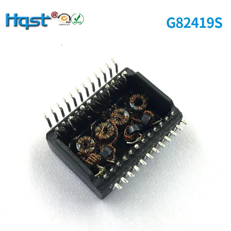 Магнитный модуль 24PIN filter G82419S промышленная камера применение RJ45 защита от помех