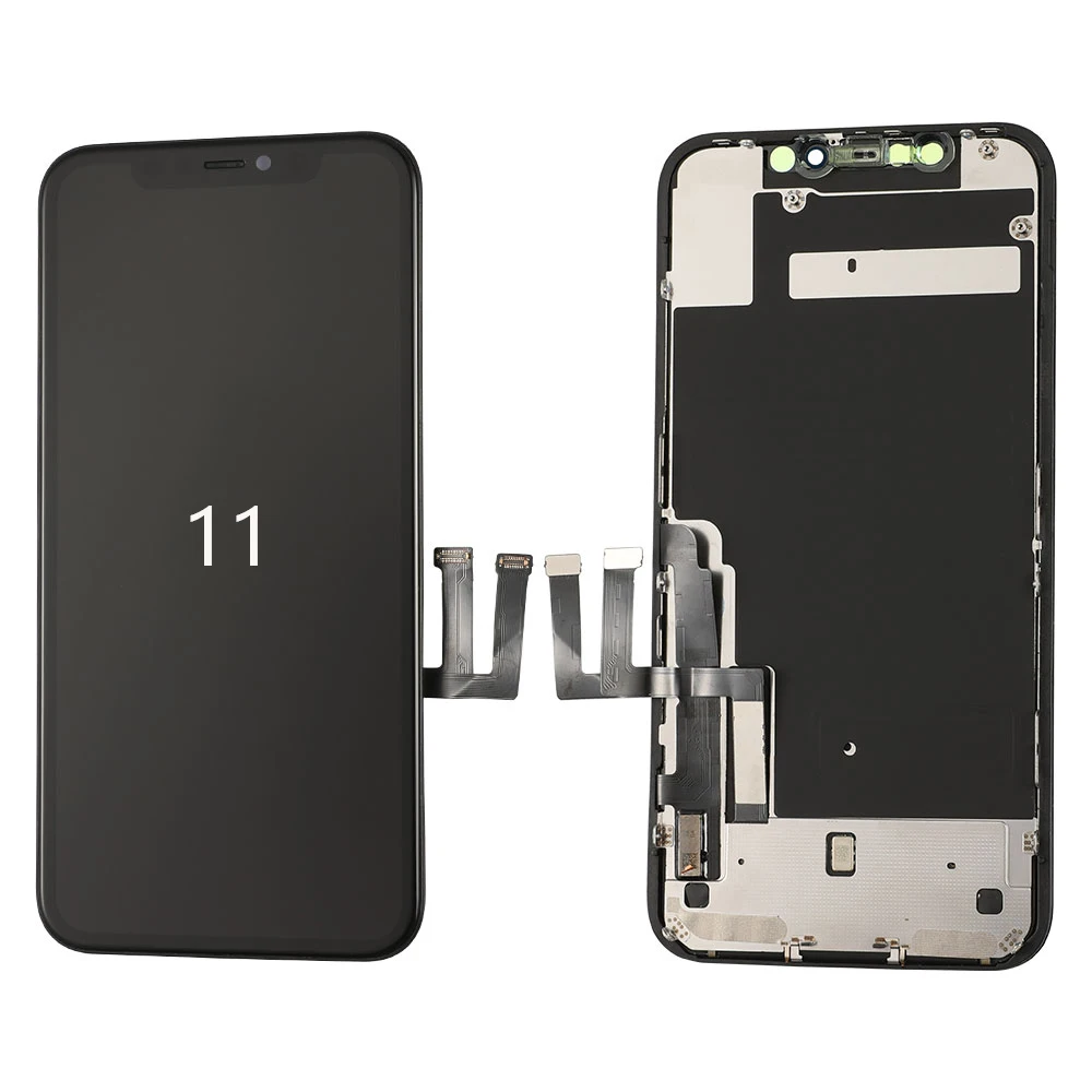 Ceny Hurtownie 5 Sztuk/partia LCD Dla IPhone 11 Incell X XS XR Ekran Dotykowy Wymiana Zespołu Wyświetlacza