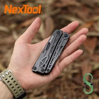 nextool 2022 black knight 11 in 1 multi function camping tools knife outdoor survival folding pliers scissors hand multitool kit