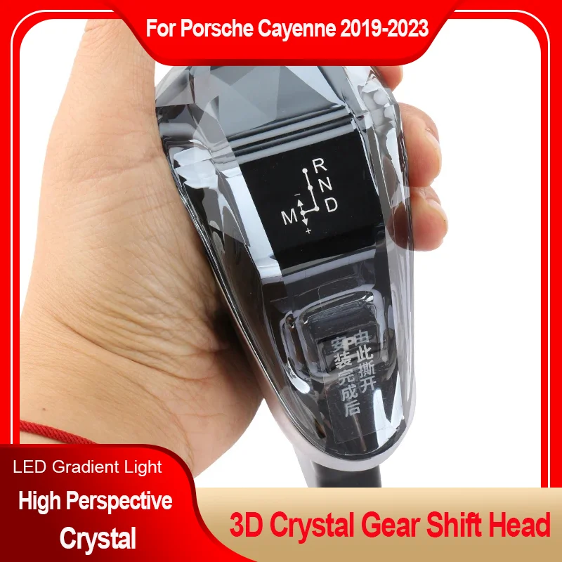 Для Porsche Cayenne 9YA 2018 ~ 2023 светодиодная Автомобильная прозрачная головка