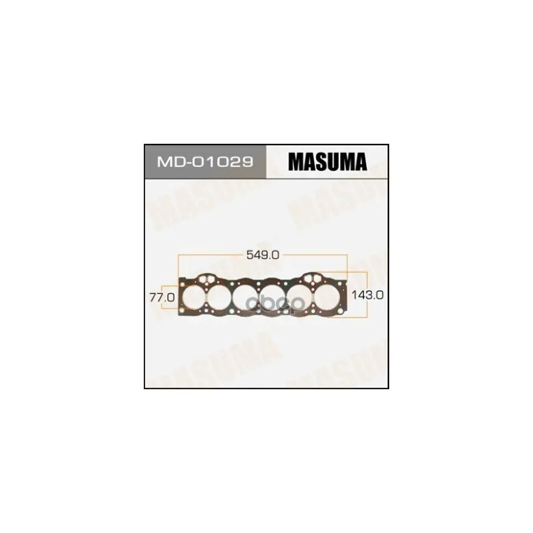 Прокл.Гбц Toyota Chaser/ Cresta 88-90/ Crown 89-95/ Mark 2 88-90 Masuma арт. MD-01029