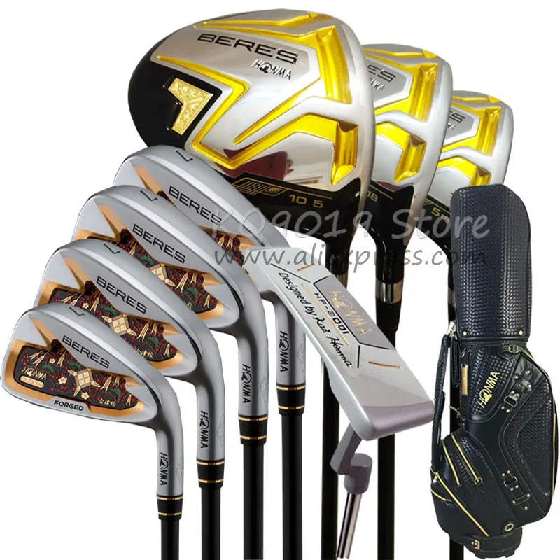 

Men Right Handed Golf Clubs 4Star HONMA BERES S-08 Club Full Set 10.5 or 9.5 Loft R/S/SR Flex Graphite Shaft With Headcover