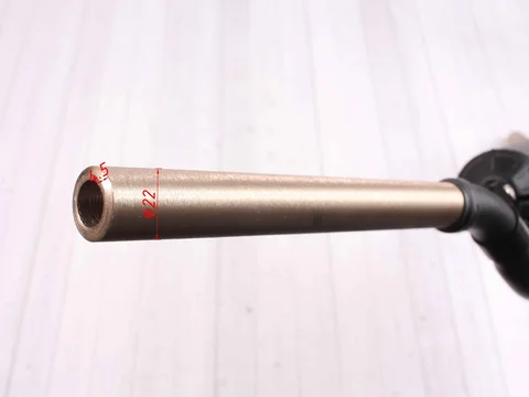 Руль алюминиевый 1-1/8 (28,6 мм) IGP "TWINWALL" черный
