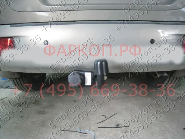 Фаркоп Hyundai Santa Fe Classic 2007-2013 2001-2006 условно-съемное крепление шара HY 18 AvtoS (Россия) |