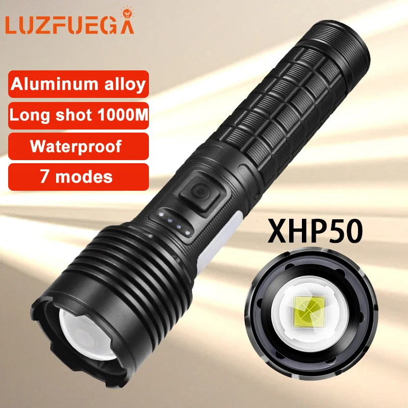 Гигантский яркий светодиодный светящийся фонарик лм водонепроницаемый