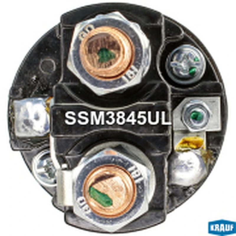 Втягивающее реле стартера Krauf SSM3845UL Реле втягивающее Запчасти |
