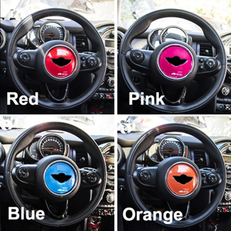 Наклейки на руль для Mini cooper R50R52 R53 R55 R56 R60 R61 F54 F55 F56 F60 Clubman 3D наклейки автомобиль |