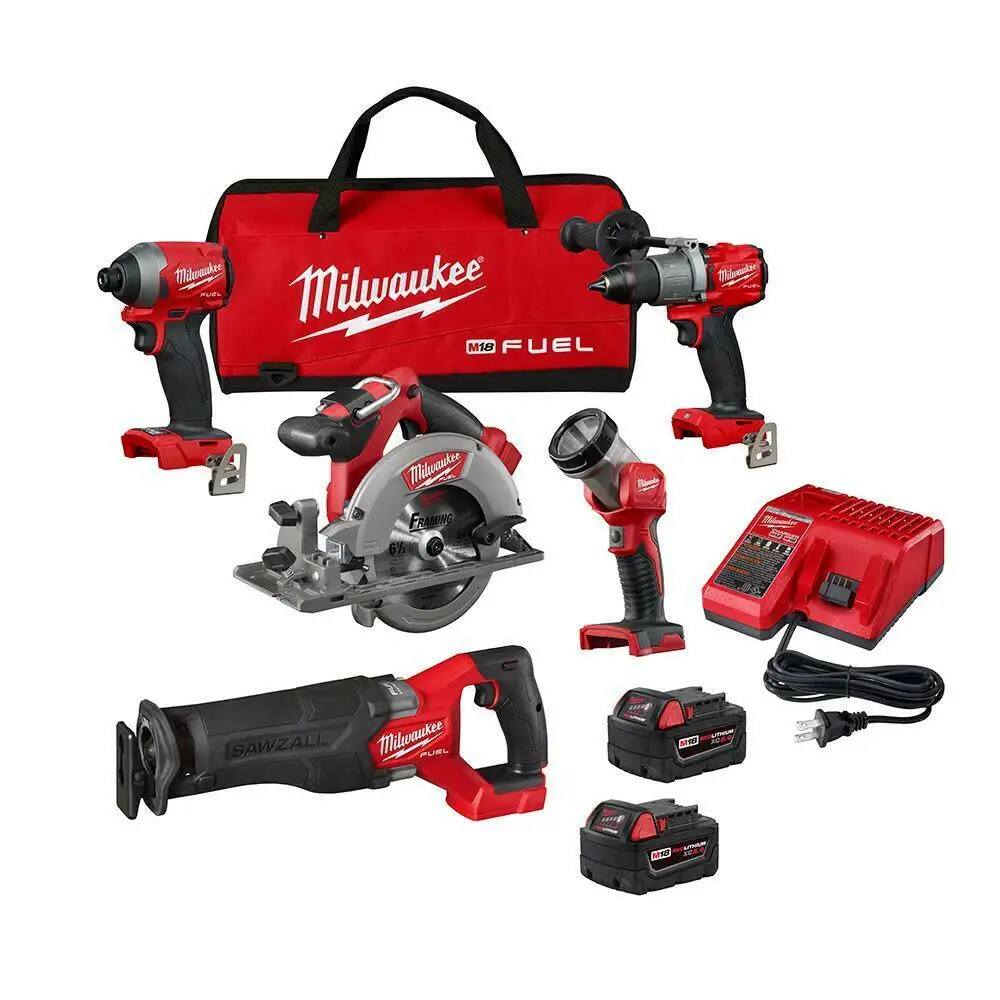 

Совершенно новый оригинальный Milwaukees 2695-15 M18 Combo 15 Kit Беспроводная Дрель