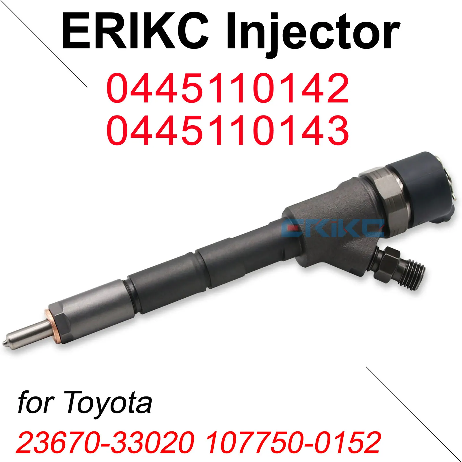 

0445110143 0445110142 Форсунка Common Rail 0 445 110 142, дизельный распылитель 0 445 110 143 для Toyota 23670-33020 107750 -0152